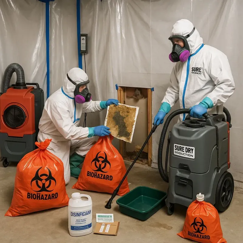 Contaminated Water Handling Protocols process in New York Mills, MN