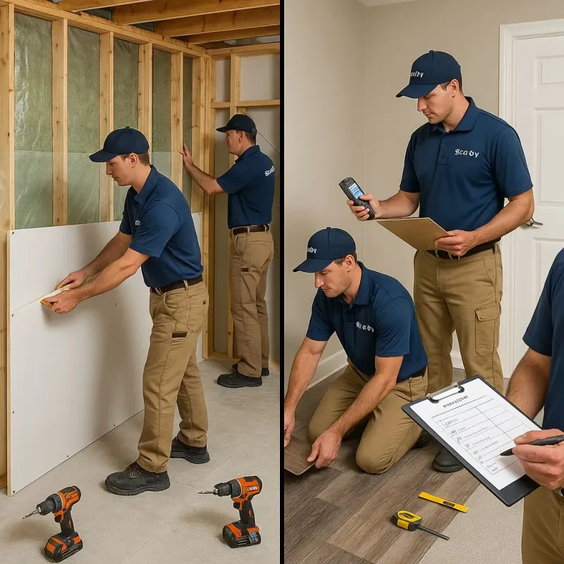 Repairs and Reconstruction process in New York Mills, MN