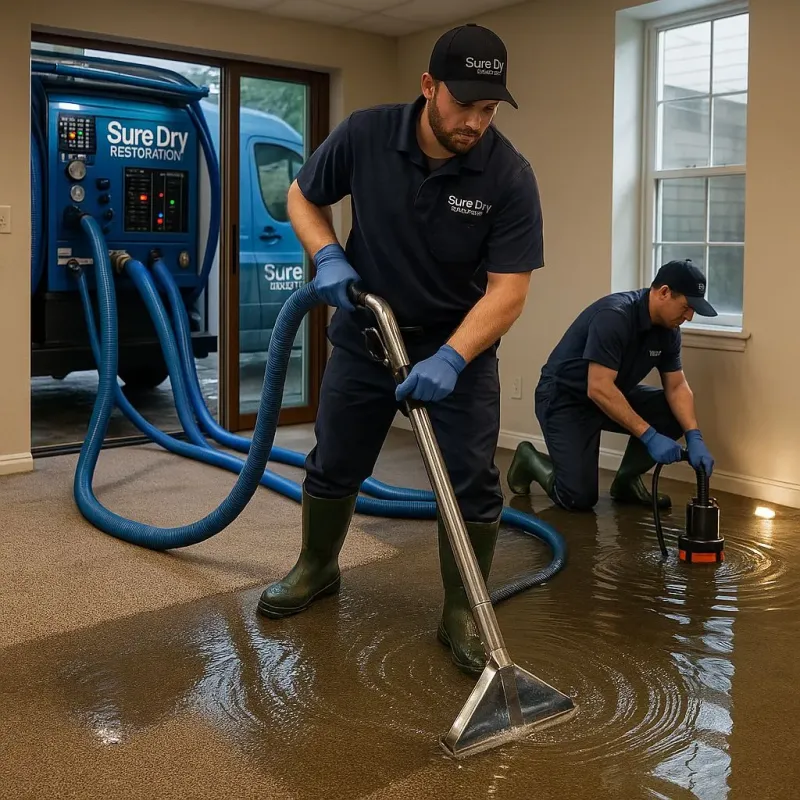 Water Extraction and Removal process in New York Mills, MN